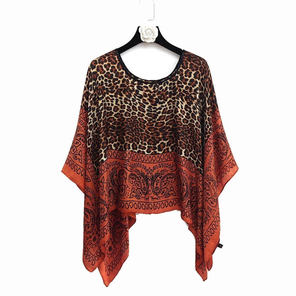 Travel Passions - Leopard Print Square Scarf